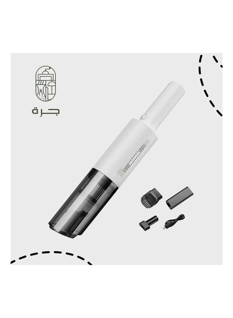 Wireless Electric Coffee Bar Mini Vacuum – Compact Rechargeable Handheld Cleaner for Coffee Grounds and Dust – Cordless Cleaning for Barista Station and Kitchen
