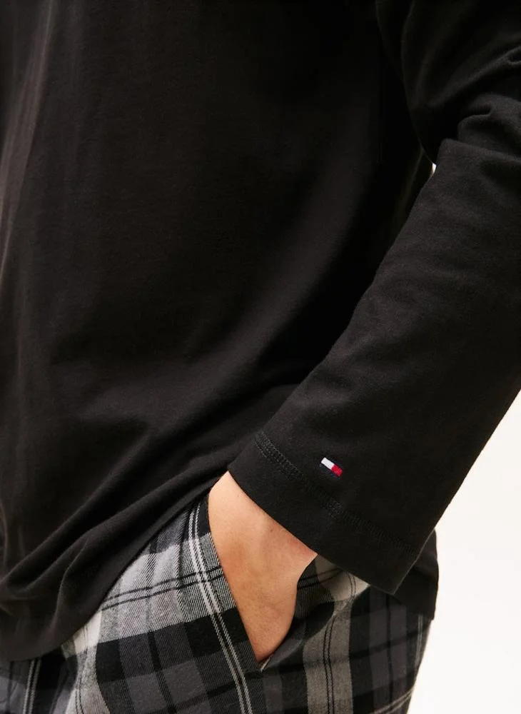 Tommy Hilfiger  TH Original Long Sleeve Lounge T-Shirt for Men | Best Price UAE