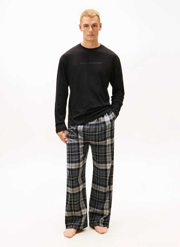 Tommy Hilfiger  TH Original Long Sleeve Lounge T-Shirt for Men | Best Price UAE