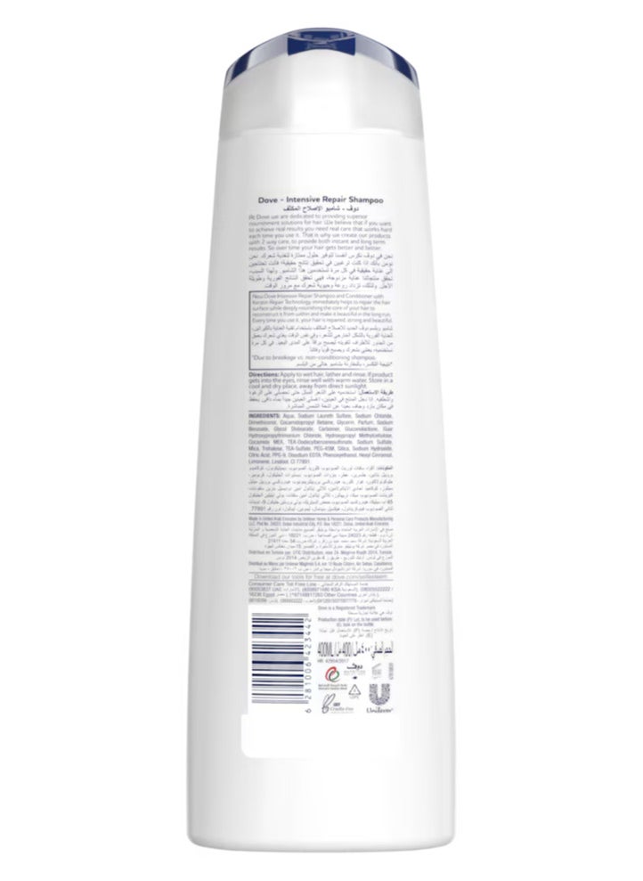 Dove Dove Intensive Repair Shampoo 350 ML  - Image 3