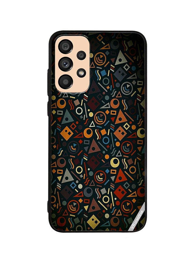 VR CREATIVE Protective Case Cover For Samsung Galaxy A33 5G Maxin Pattern Design Multicolour - Image 1