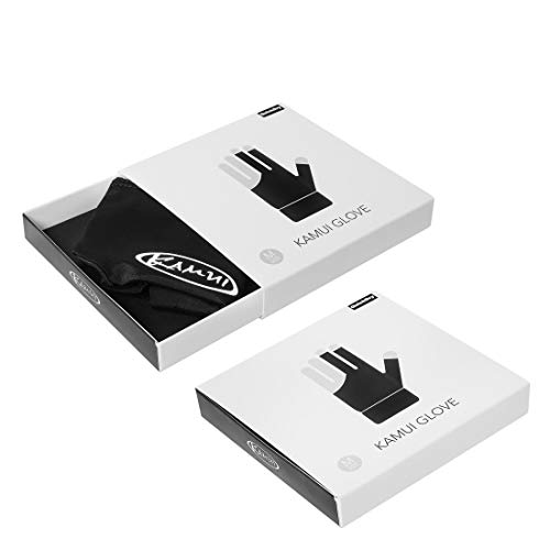 Kamui Billiard GLOVE QuickDry, for RIGHT Hand, Black (XL) - Image 5