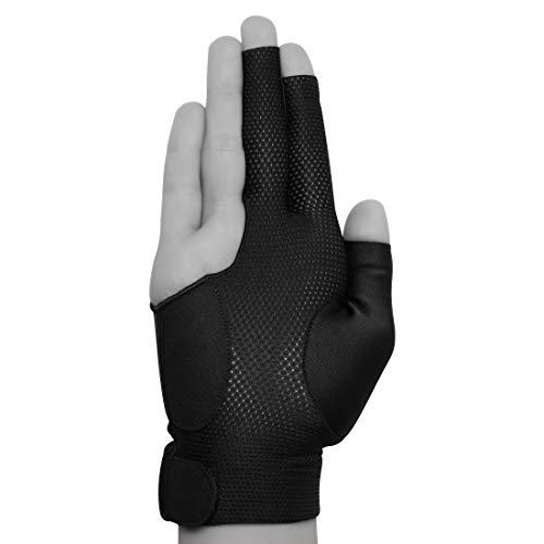 Kamui Billiard GLOVE QuickDry, for RIGHT Hand, Black (XL) - Image 3