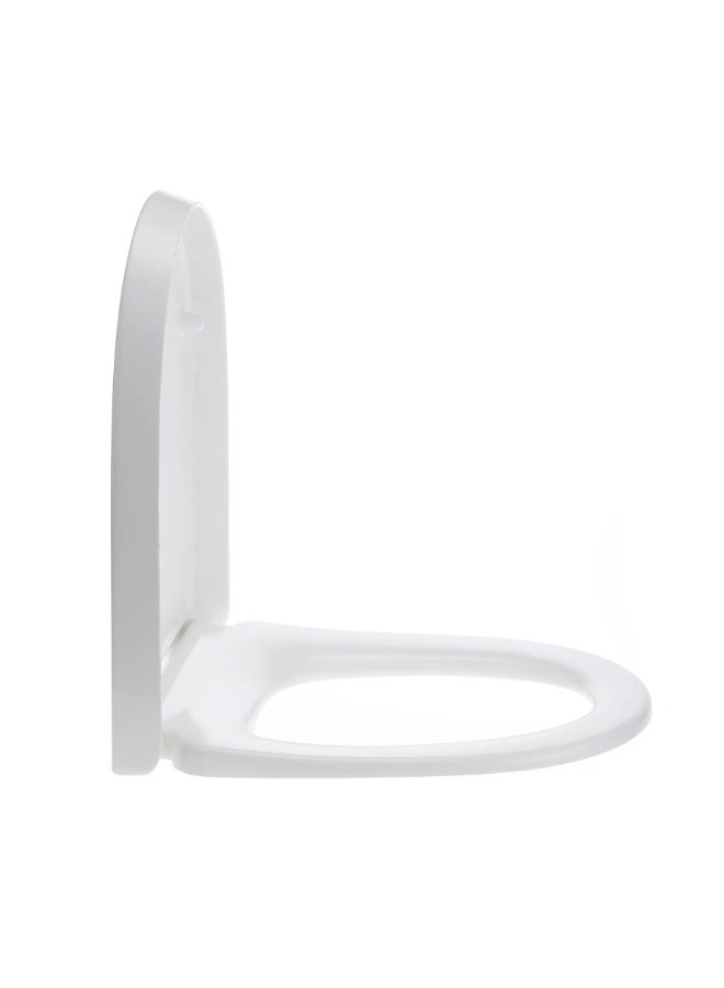 بولد مقعد وغطاء مرحاض تكنو وايت، إغلاق ناعم، مضاد للبكتيريا، 36 × 46 سم - Image 3