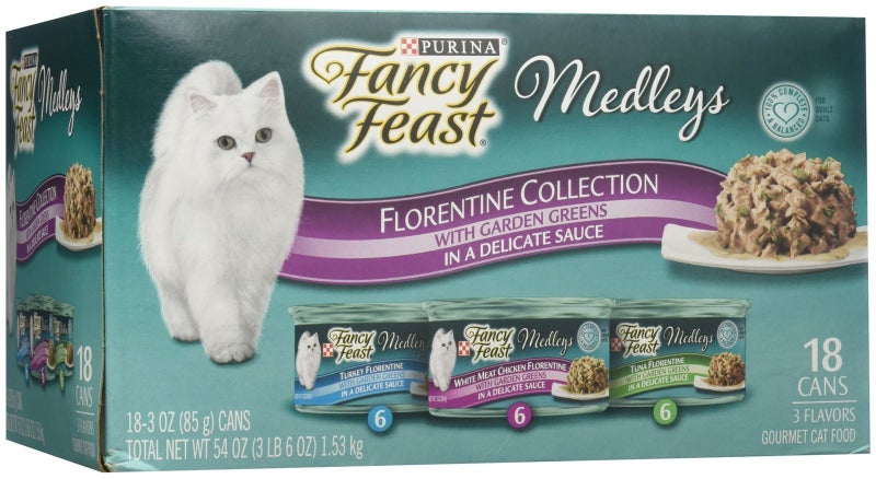 Fancy Feast Purina Medleys Cat Food Variety Pack - Florentine Collection - 3 Oz, 18 Case - Image 3