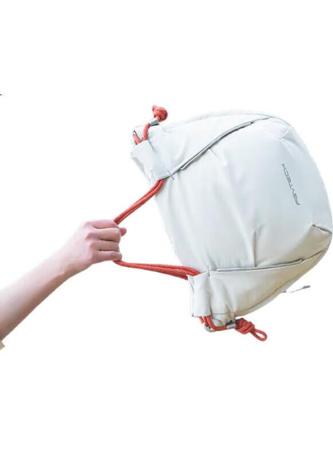 PGYTECH Pgytech Onego Drawstring Bag For Camera, Dandelion Series, Crossbody Bag For Mirrorless Camera, Single Shoulder Photography Bag, Fuji Camera Bag Insert Bag For Sony Canon Camera Bag, Morning Mist Grey - Image 2