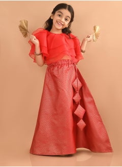 LILPICKS Frilled Lehenga Choli Set  - Image 1
