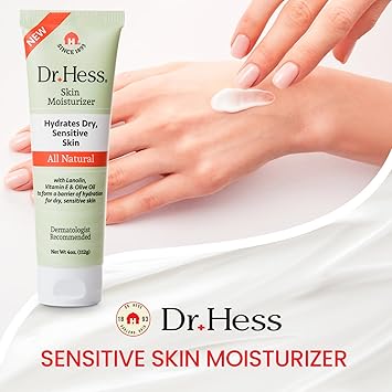 Dr Hess Skin Moisturizer Hydrates Dry Sensitive Skin For Unisex 4 oz Moisturizer - Image 2