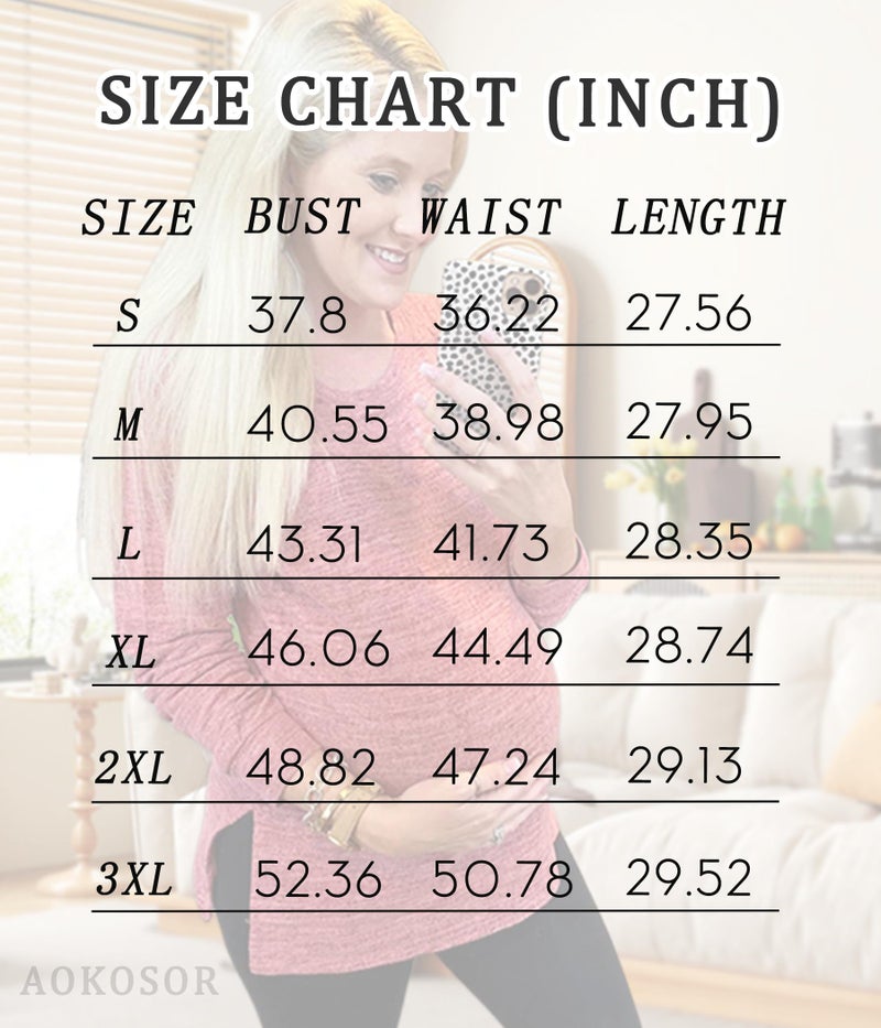 Aokosor Tops for Women 2026 Trendy Winter Long Sleeve Shirts for Leggings Vacation Sweaters Workout Valentines Day Outfits Light Grey M - Image 5