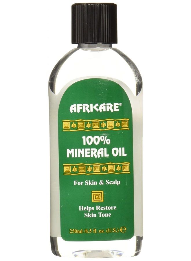 Africare أفري كير 100% زيت معدني، 8.5 أونصة - Image 1