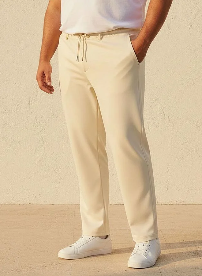 Maxim Splash Maxim Plus Regular Fit Trousers with Pockets