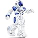 Ruko 6088 Programmable Robot with Gesture Cotrol Remote Control APP Control Rechargeable Robots Toys for Boys and Girls Interactive LED Faces QA Games Gift for Kids 36 Blue - Image 3