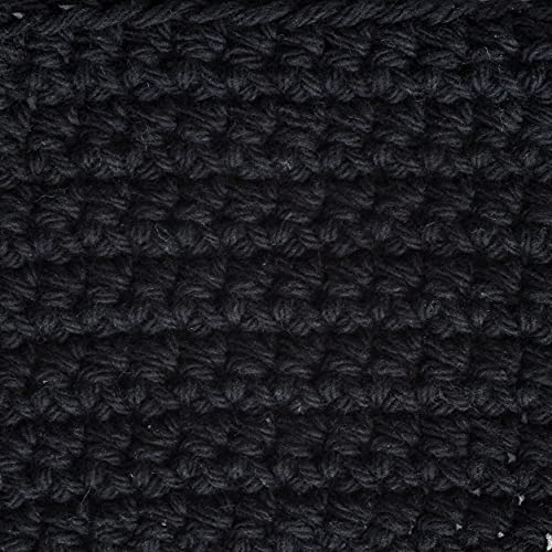 Lily Sugar'n Cream Cotton Cone Yarn, 14 oz, Black , 1 Cone - Image 2