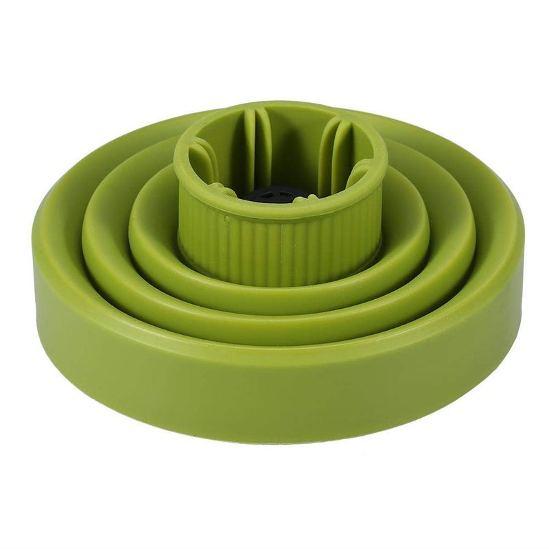 woobles 5 Colors Hair Blower Diffuser, 5.4 * 4.5inch Universal Stretch Hairdryer Cover for 4~5cm Nozzle Diameter of the Hair Dryer, Beauty Salon Styling Hairdressing Tool Attachment(Green) - Image 3