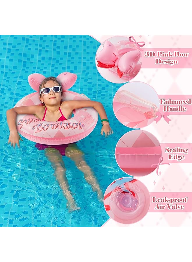 KASTWAVE Pool Inflatables For Kids Swimming Pool Float Pool Ring Summer Holiday Outdoor Beach Water Party Toys Float Inflatable Pool Swimming Ring For Children Toddles - Image 2