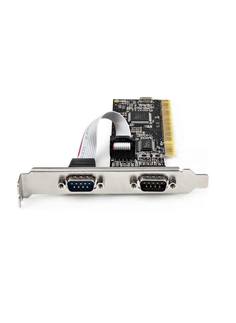 Generic PCI Serial Parallel Combo Card with Dual Serial RS232 Ports (DB9) and 1 x Parallel LPT Port (DB25) - PCI Combo Adapter Card - PCI Expansion Card Controller - PCI to Printer Card (PCI2S1P2)  - Image 3