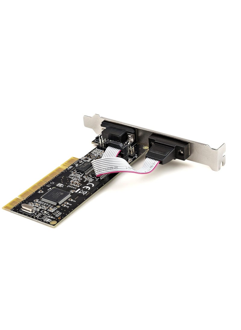 Generic PCI Serial Parallel Combo Card with Dual Serial RS232 Ports (DB9) and 1 x Parallel LPT Port (DB25) - PCI Combo Adapter Card - PCI Expansion Card Controller - PCI to Printer Card (PCI2S1P2)  - Image 4