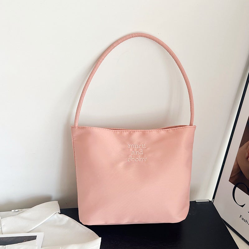 Korean New Women'S Bag Large Capacity Handbag Fashion Casual Lightweight Women'S Bag Shoulder Bag Bucket Bag - Image 4