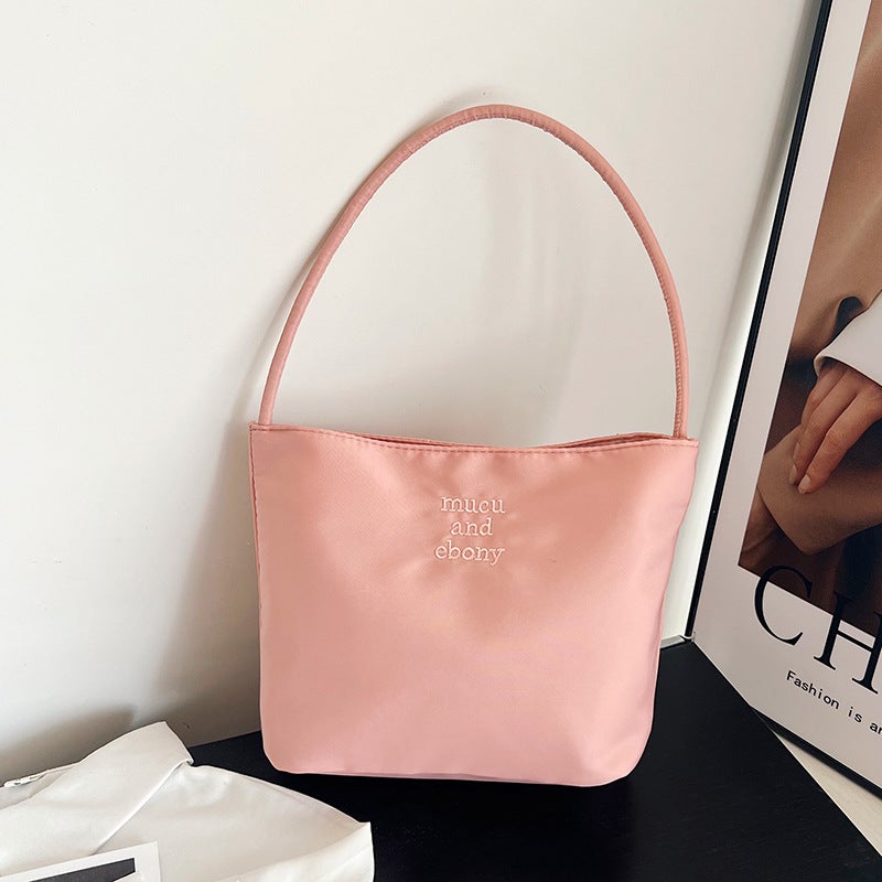Korean New Women'S Bag Large Capacity Handbag Fashion Casual Lightweight Women'S Bag Shoulder Bag Bucket Bag - Image 1