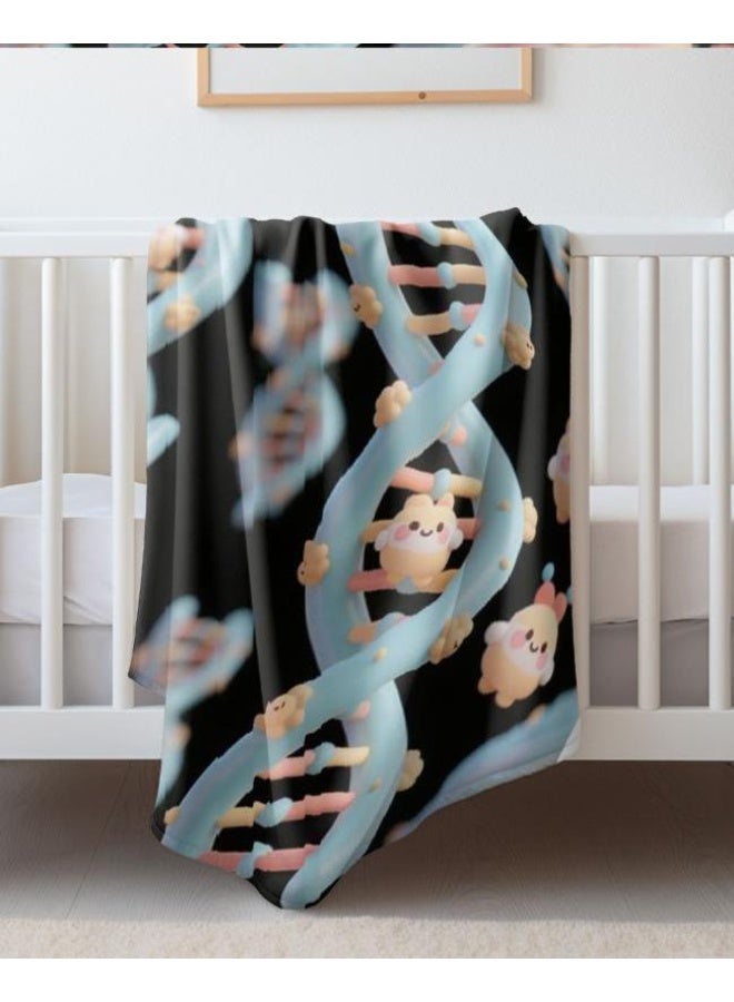 general Baby and children's cartoon flannel thin blanket (warm and comfortable, suitable for sleep, game use) 70cm*100cm - Image 4