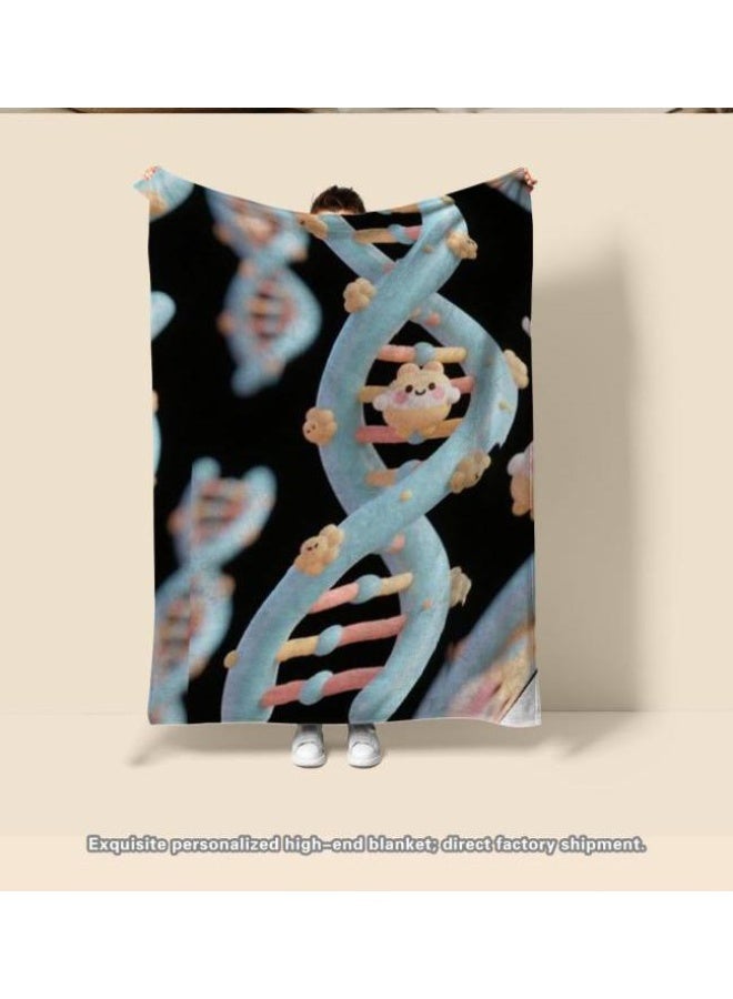 general Baby and children's cartoon flannel thin blanket (warm and comfortable, suitable for sleep, game use) 70cm*100cm - Image 2