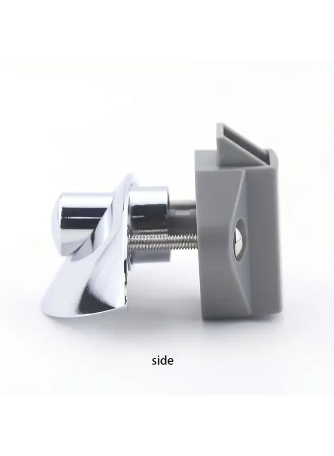 Chrome 20mm Half Moon Push Lock for RV Cabinet Drawer - Image 4