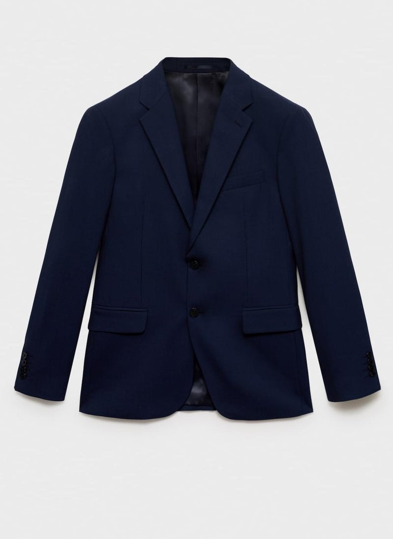 Mango Man Milan Slim-Fit Suit Blazer  - Image 5