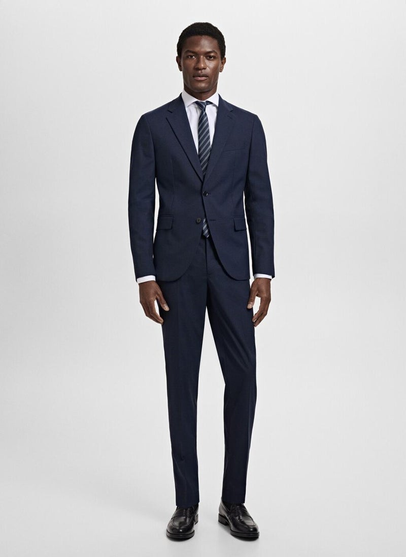 Mango Man Milan Slim-Fit Suit Blazer  - Image 4