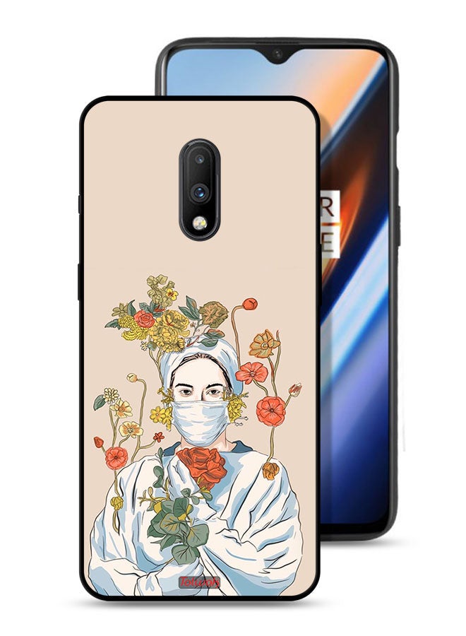 Tolwak OnePlus 7 Protective Case Cover Nurse Art - Image 1