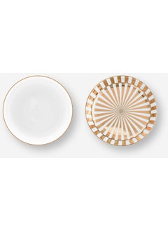 Pip Studio Dot Delight White Porcelain Latte Glass Set 230 ml  - Image 5