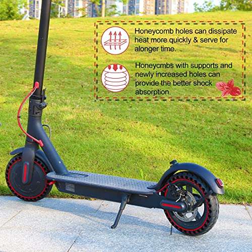 BANGTING 2PCS 8.5x2 inches Solid Tires for Electric Scooter, 8 1/2 x2 Tire for Gotrax GXL V2 / XR/APEX, 50/75-6.1 Tire Replacement for Xiaomi Pro 2 / M365 / 1S and All 8.5'' Scooter Tires - Image 2