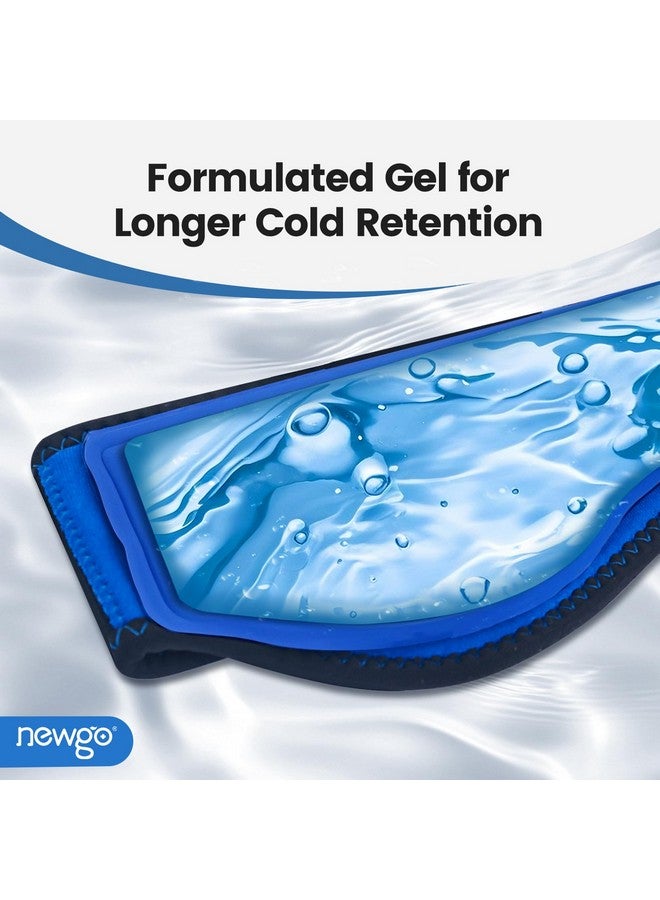 NEWGO Headache Ice Pack Head Wrap for Migraines, FSA or HSA Eligible Cold Pack Head Ice Therapy Wrap for Headache Relief, Tension, Sinus Pain, Chemo, Head Injuries - Image 4