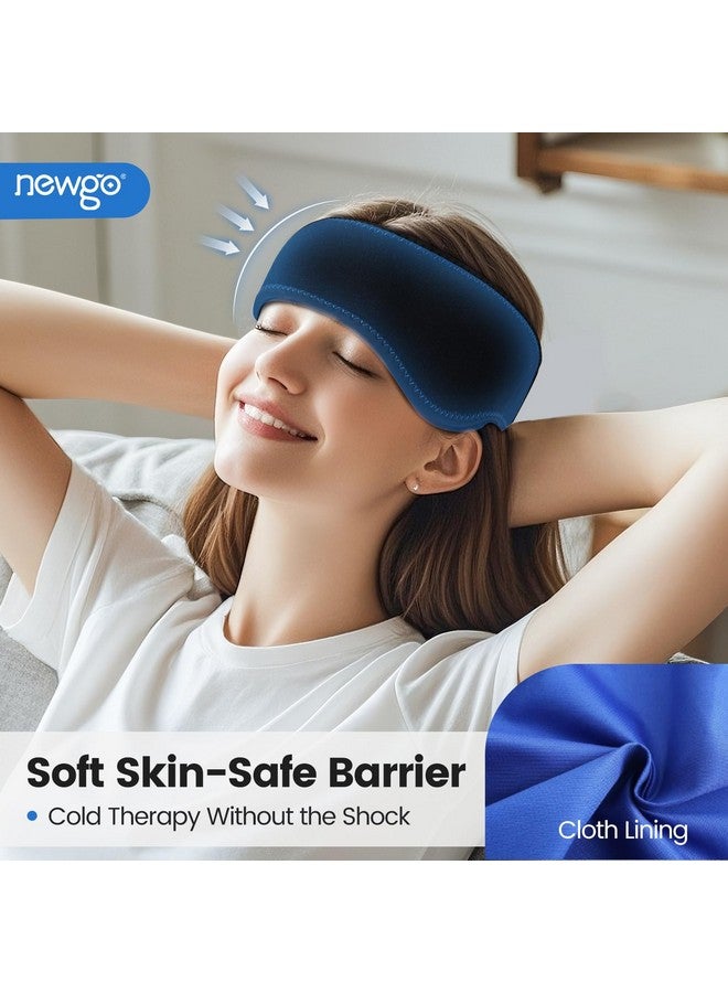 NEWGO Headache Ice Pack Head Wrap for Migraines, FSA or HSA Eligible Cold Pack Head Ice Therapy Wrap for Headache Relief, Tension, Sinus Pain, Chemo, Head Injuries - Image 5