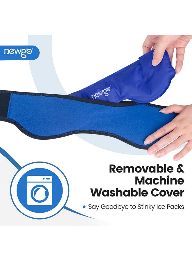 NEWGO Headache Ice Pack Head Wrap for Migraines, FSA or HSA Eligible Cold Pack Head Ice Therapy Wrap for Headache Relief, Tension, Sinus Pain, Chemo, Head Injuries - Image 3