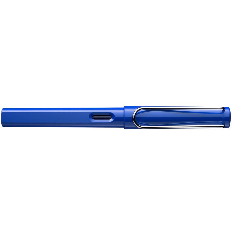 LAMY قلم لامي سافاري - تصميم أنيق أقلام رائعة، أفضل الأقلام للكتابة السلسة، التدوين، والخط - قلم أزرق بسن متوسط - Image 1
