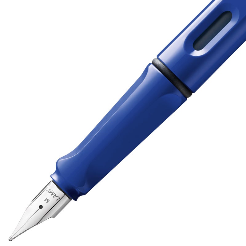 LAMY قلم لامي سافاري - تصميم أنيق أقلام رائعة، أفضل الأقلام للكتابة السلسة، التدوين، والخط - قلم أزرق بسن متوسط - Image 2