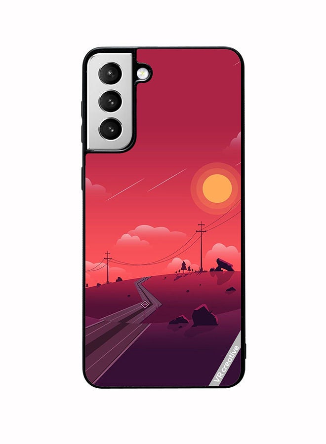 VR CREATIVE Protective Case Cover For Samsung Galaxy S22 Plus 5G Nature Design Multicolour - Image 1