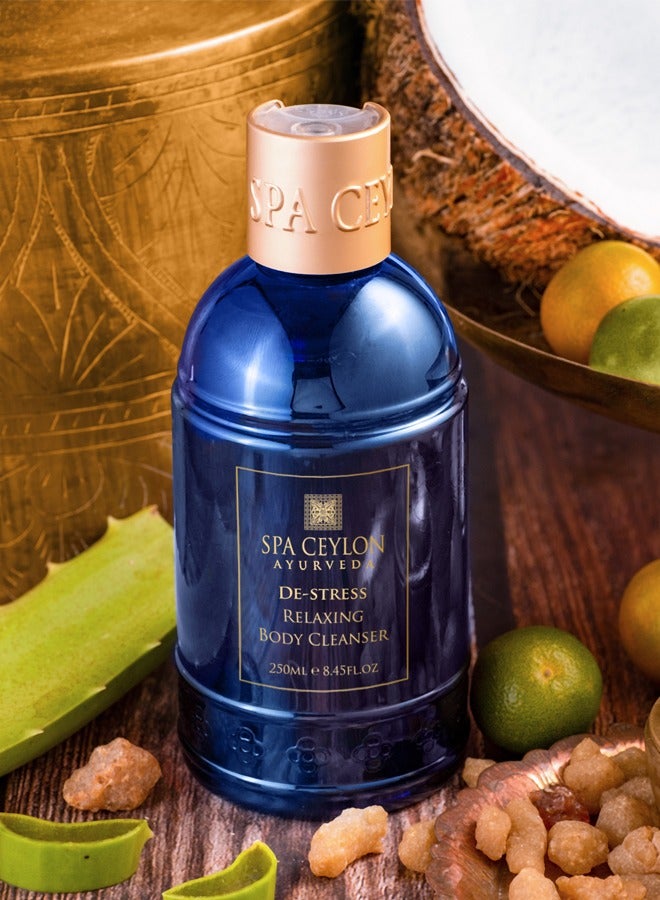 SPA CEYLON De-Stress Relaxing Body Cleanser | Shower Gel | Body Wash | Sulphate Free Cleanser | 250ml - Image 2