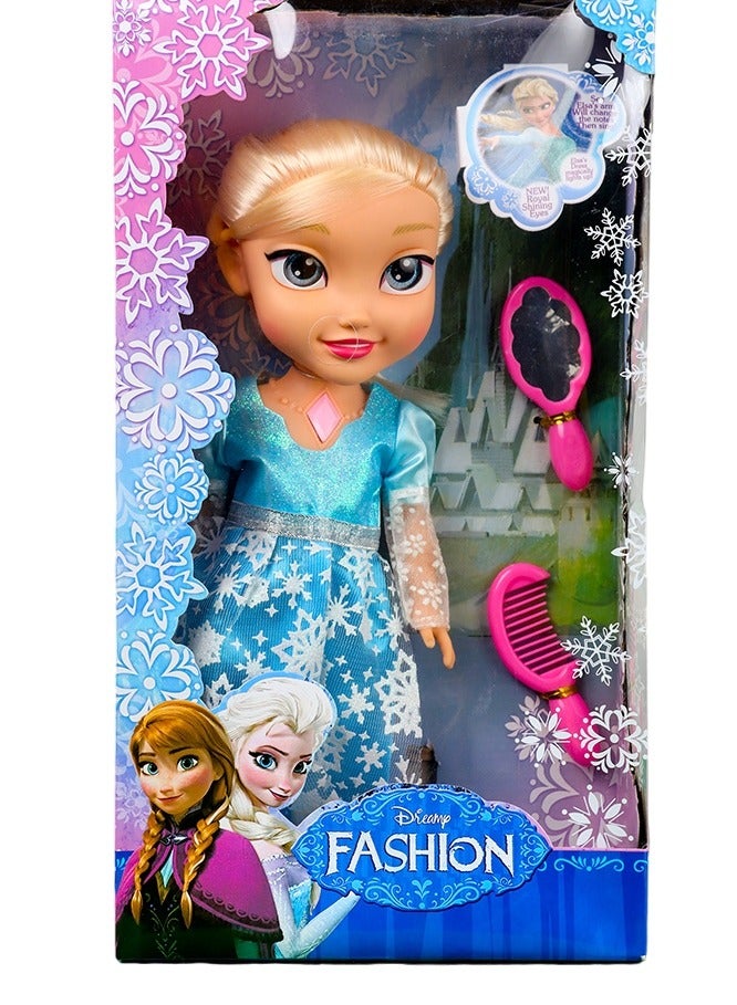 Elsa Fashion Doll Interactive 33 cm with Accessories - 368-02