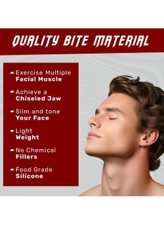 Generic Jaw Exerciser for Men & Women-3 Resistance Levels Jawline Exerciser For Beginner  - Image 3