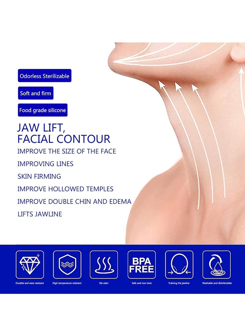 Generic Jaw Exerciser for Men & Women-3 Resistance Levels Jawline Exerciser For Beginner  - Image 5