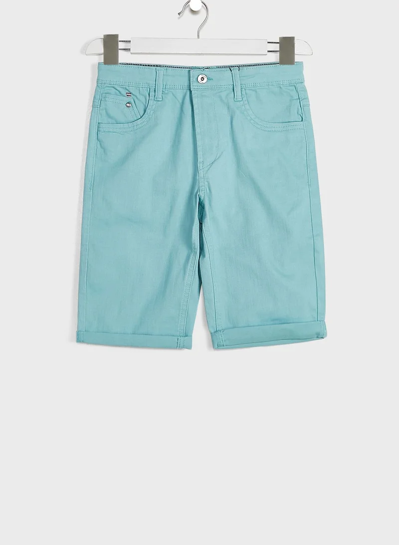 Ripples Boys Essential Solid Shorts