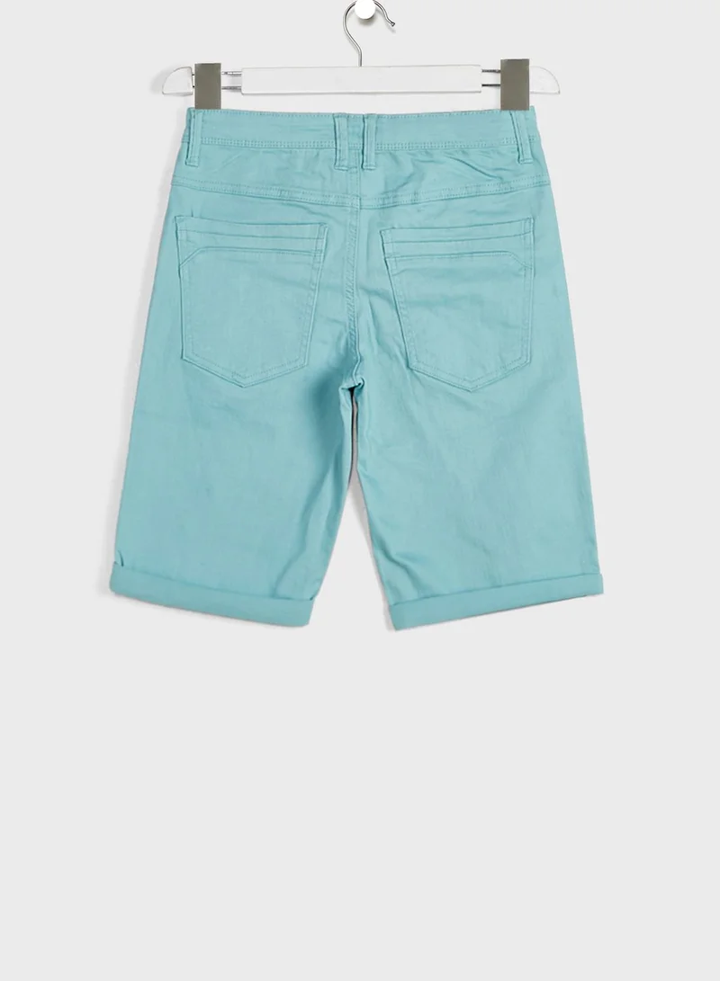 Ripples Boys Essential Solid Shorts
