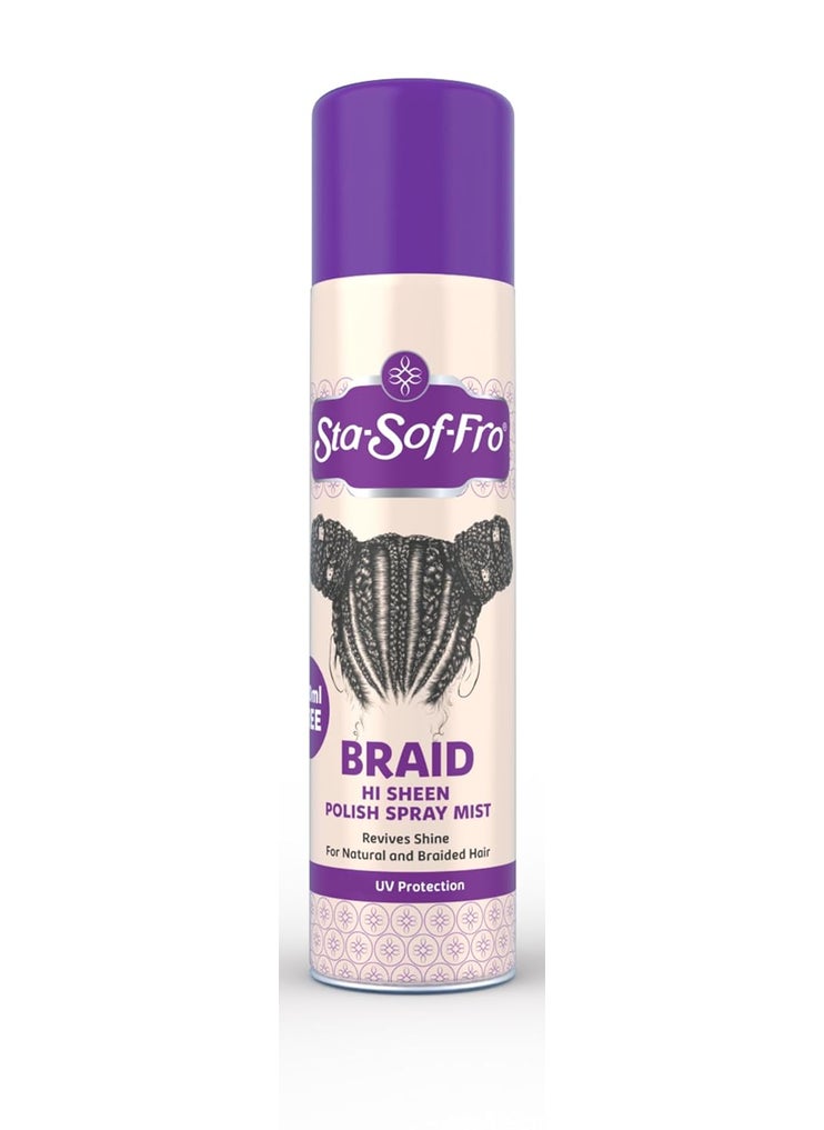 StaSofFro BRAID Hi Sheen Polish Spray Mist 325mL