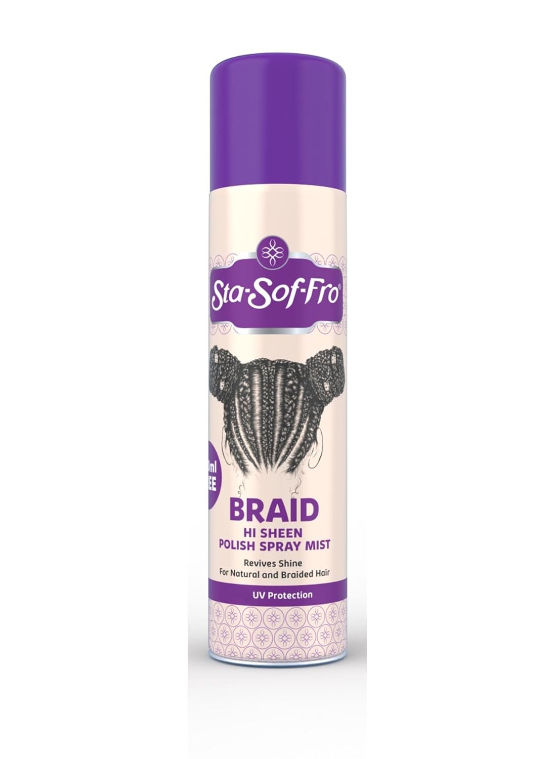 Sta-Sof-Fro - StaSofFro BRAID Hi Sheen Polish Spray Mist 325mL - Image 1