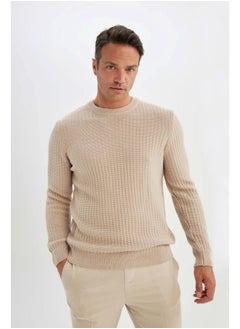 DeFacto Man Tricot Standart Fit Crew Neck Long Sleeve Pullover  - Image 1