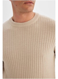 DeFacto Man Tricot Standart Fit Crew Neck Long Sleeve Pullover  - Image 5