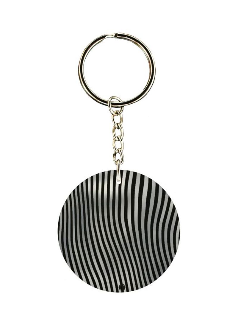 RKN Printed Plastic Keychain