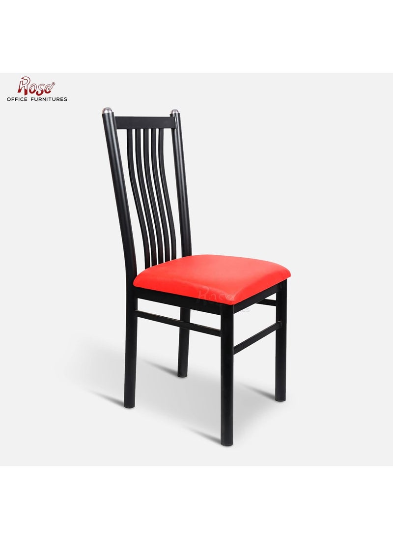 Rose ROSE Apollo 1Years Warranty Included Dining Chair Padded Seat Kitchen Dining Room Furniture Red  - Image 5