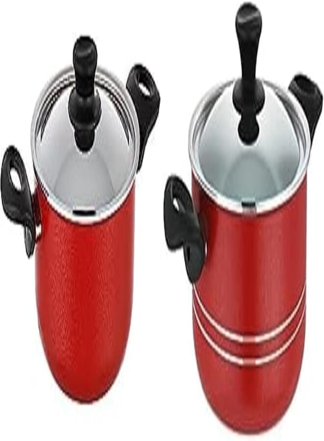 Trueval stew pot red size 20 cm + Trueval cooking pot size 22